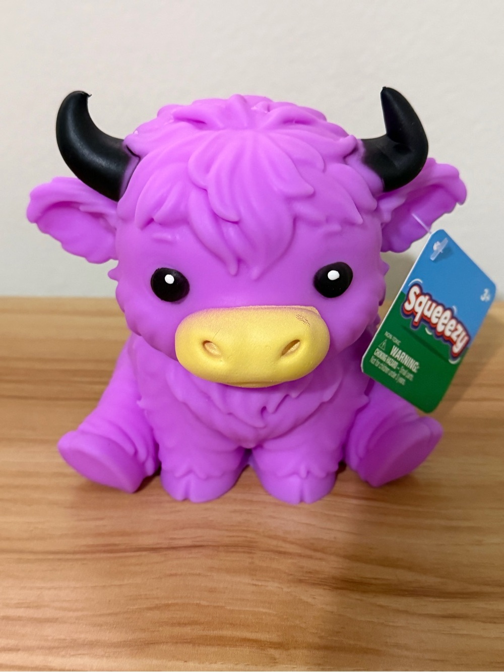 Sunny Days Squeezy Squishy Highland Cow